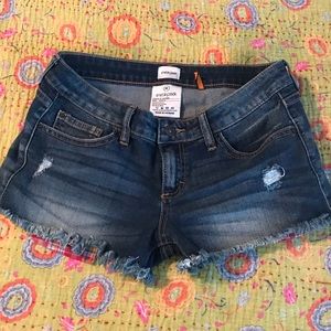 Sneak peek Cutoff Denim Shorts